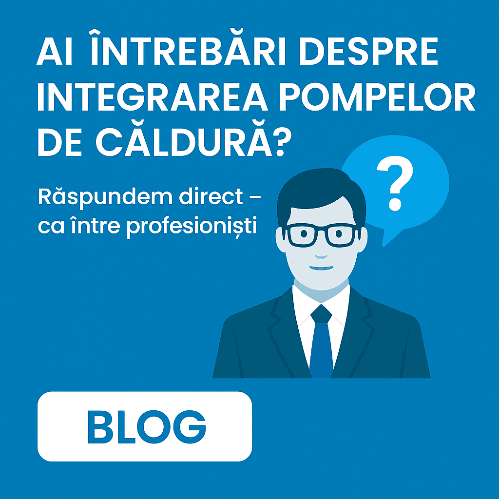 Ai întrebări despre integrarea pompelor de căldură în proiectele tale?