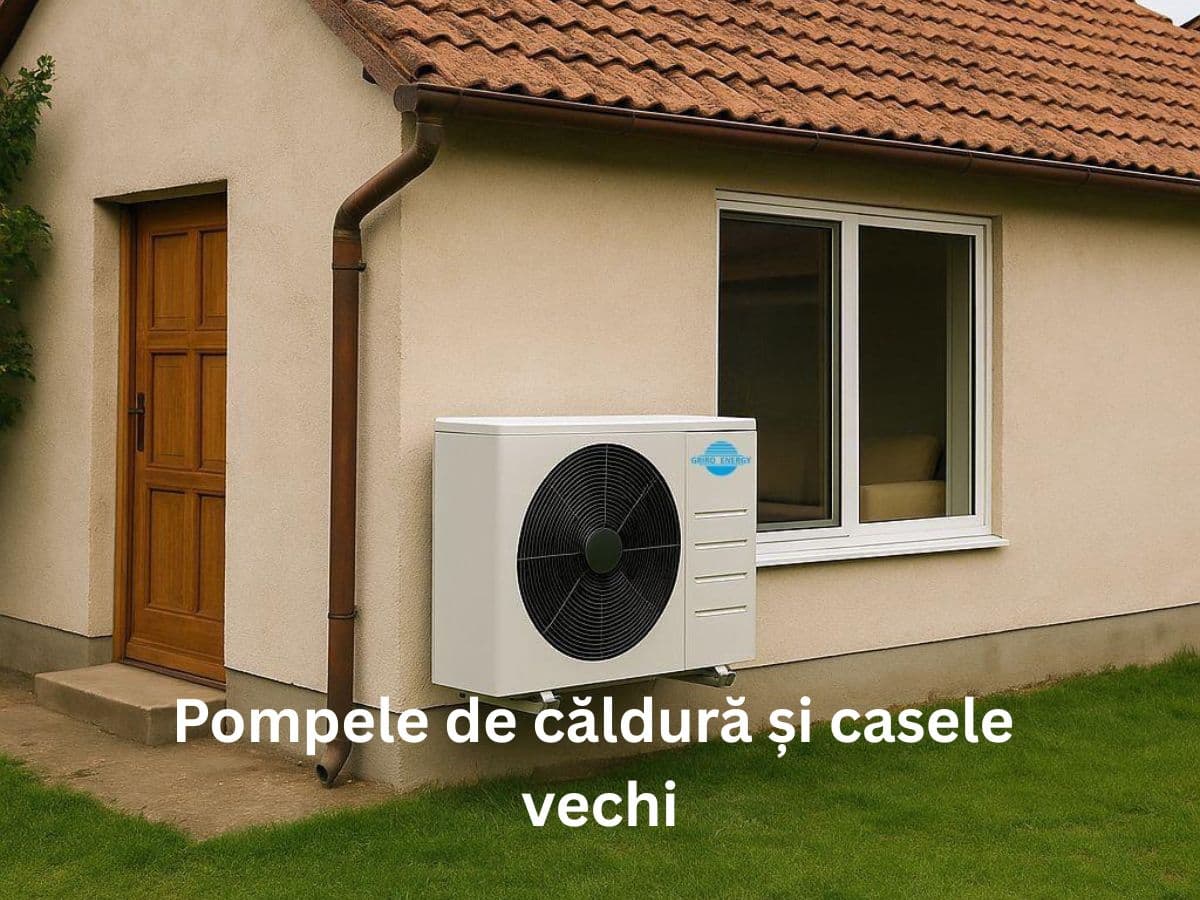 Pompele de căldură și casele vechi – Ce trebuie să știi
