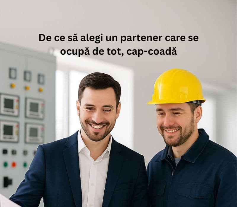 De ce să alegi un partener care se ocupă de tot, cap-coadă
